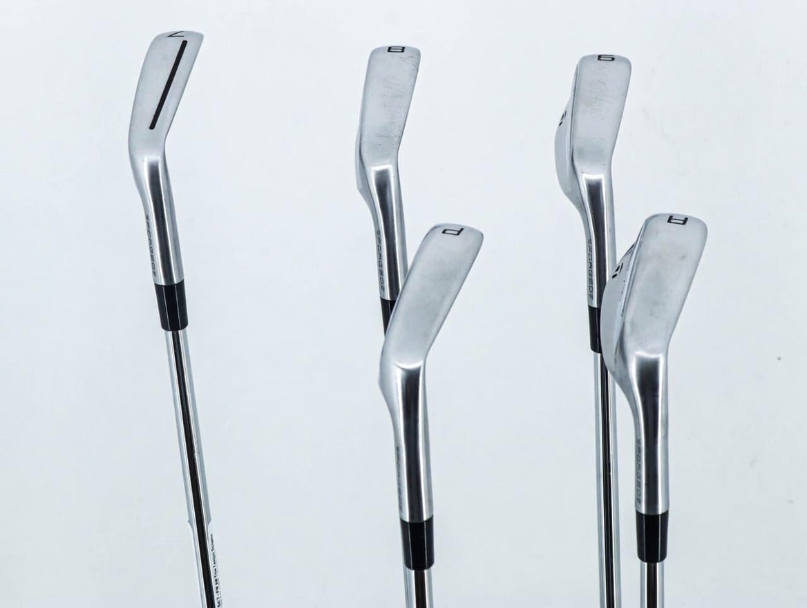 TaylorMade 2025 P790 Iron Set 7-PW AW True Temper Dynamic Gold S300 Steel Stiff Right Handed +3/4" (D-42648026854)